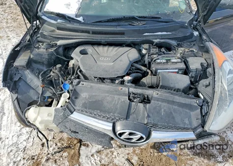 2012 Hyundai Veloster z USA, uszkodzony, nr VIN KMHTC6AD6CU028807